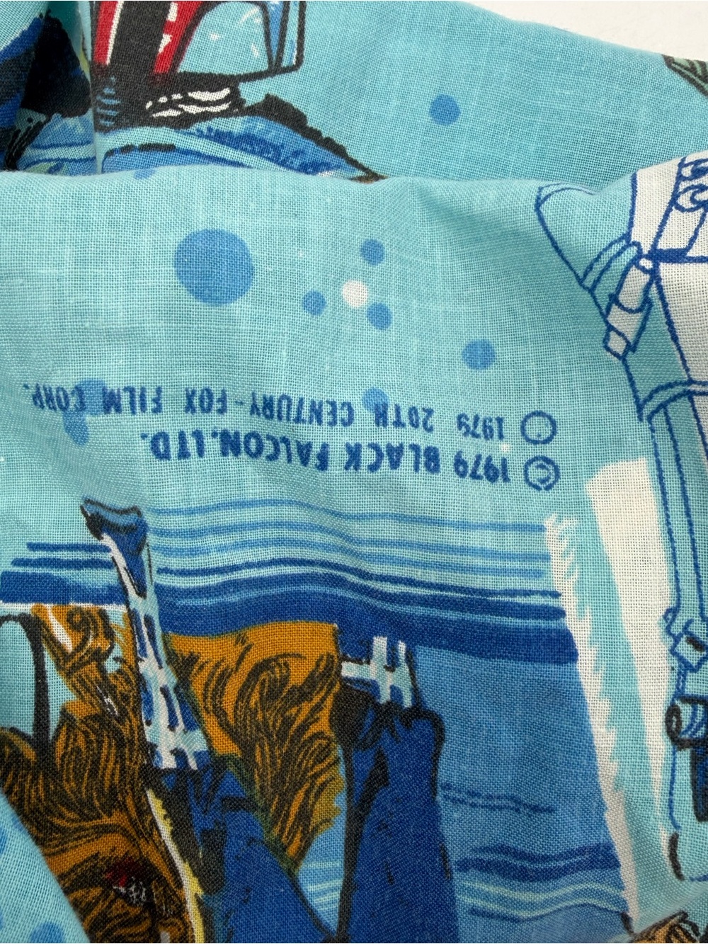 Vintage 70s Star Wars Empire Strikes Back Fitted Twin Sheet Boba Fett Sheets, - Picture 5 of 5